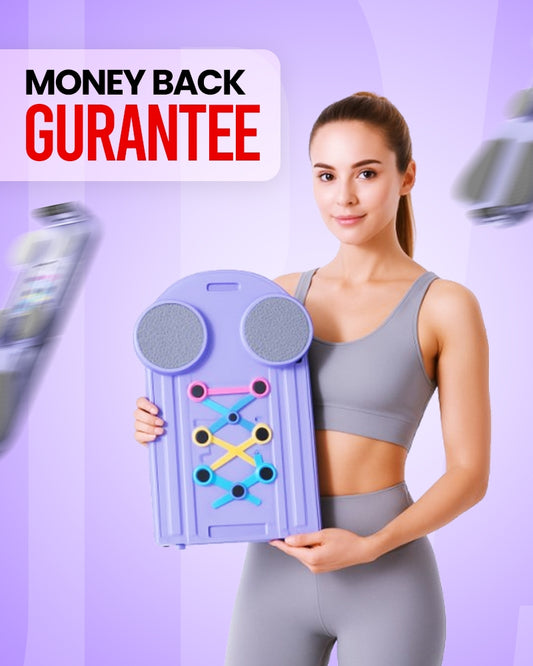 NIVOR 8-in-1 Foldable Pilates Board – Full Body Home Workout